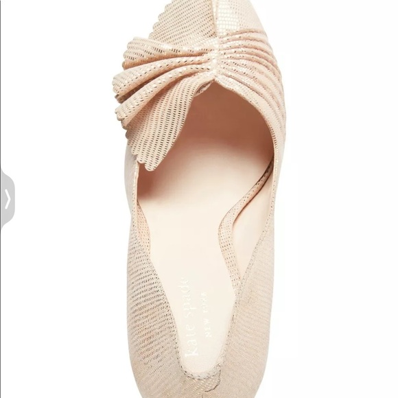 New Kate Spade Alessia Heels 7 Blush - Picture 3 of 8